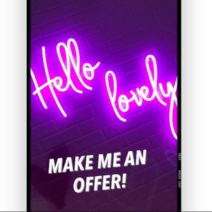 MAKE AN OFFER ON ANYTHING.